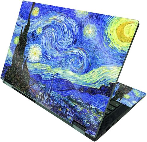 MightySkins Glossy Glitter Skin Compatible with Lenovo IdeaPad Flex 5 2-in-1 15" (2021) - Birth of Venus | Protective, Durable High-Gloss Glitter Finish | Easy to Apply | Made in The USA in Saudi Arabia