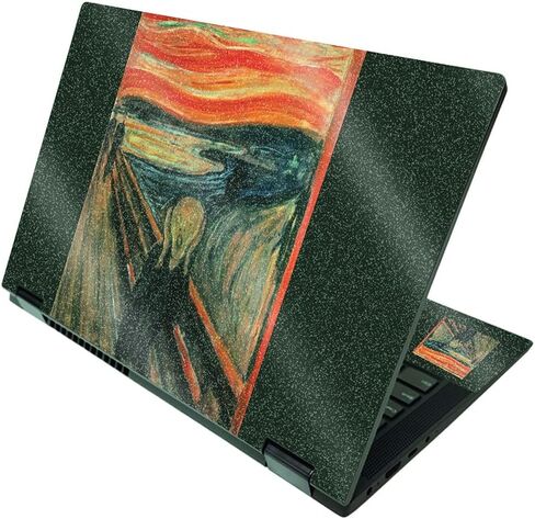 MightySkins Glossy Glitter Skin Compatible with Lenovo IdeaPad Flex 5 2-in-1 15" (2021) - Birth of Venus | Protective, Durable High-Gloss Glitter Finish | Easy to Apply | Made in The USA in Saudi Arabia