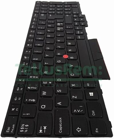 replacement US backlit keyboard for Lenovo Edge L580 E580 P52 P72 T590 T580s in Kuwait