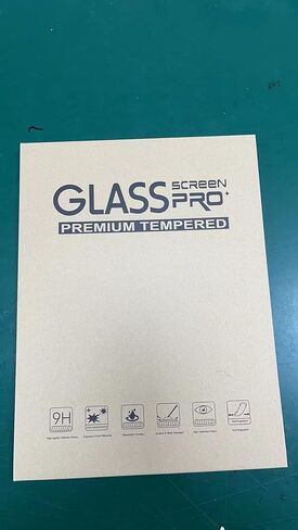 عبوتان متوافقتان مع واقي شاشة Samsung Galaxy Tab S10 Plus/S9 Plus/S8 Plus، تغطية كاملة لطبقة من الزجاج المقوى 9H، مقاومة عالية الوضوح للخدش، خالية من الفقاعات لواقي شاشة Samsung Galaxy Tab S9 Plus in Kuwait