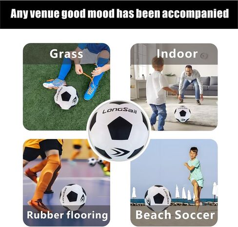 Foam Waterproof Soccer Ball USA Size 3,4,5 Kids Youth Adult Seamless High Durability Leisure Sports Beginners Club Competition Training in Saudi Arabia