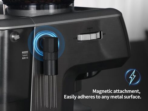 Magnetic WDT Tool Espresso,espresso distribution tool with 0.35MM Needles,Adjustable Espresso Stirrer for Barista,Premium Espresso Accessories(8 Replacement Needle) in Saudi Arabia