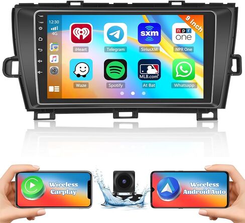 2 + 64G لـ 2010-2015 Toyota Prius Android Car Stereo 9 بوصة تعمل باللمس راديو السيارة اللاسلكي Carplay Android Auto دعم GPS Navigation WiFi Bluetooth FM EQ كاميرا احتياطية in Saudi Arabia