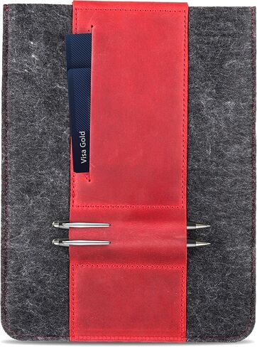 MegaGear Genuine Leather Tablet Sleeve Case for iPad Pro 11 inches, All Generations iPad Air & iPad (Camel, 12.9 Inch) in Kuwait