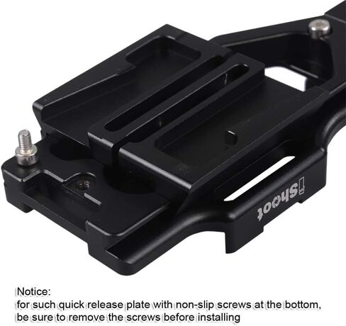 iShoot كاميرا الإفراج السريع لوحة محول المشبك محول متوافق مع GITZO GS5160CDT، يمكن تحويل لوحة الإفراج السريع من 39 مم Arca-Swiss تناسب إلى 50 مم GITZO ترايبود الرأس المشبك in Kuwait