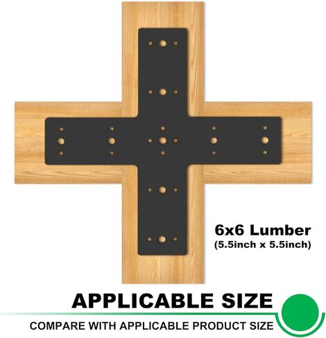 2pcs 24x13.5 Gable Plate Truss Bracket Pergola Mending Plate Heavy Duty for Wood 4x4/6x6 Lumber 12 Pitch Powder Coated White in Saudi Arabia