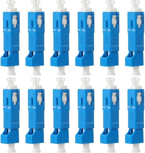 10 قطع محول SC إلى LC، وضع فردي 9/125um SC ذكر إلى LC أنثى موصل محول ألياف بصرية هجين، أداة المعدات البصرية لتحديد موقع الخطأ البصري، عداد الطاقة البصري، الاتصالات الرقمية in Kuwait