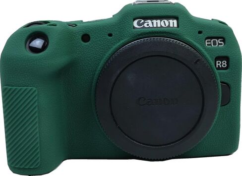R8 Case, BMAOLLONGB Fullbody Ultra-Thin Lightweight Rubber Soft Silicone Housing Case Bag Cover for Canon Eos R8 (Red) in Kuwait