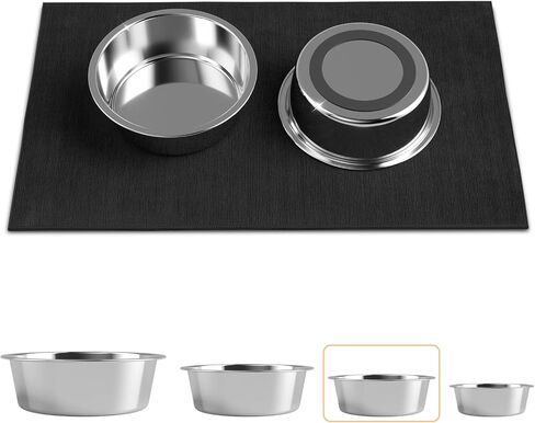 Raised Dog Bowl Stand for Medium & Large Dogs, Pet Food and Water Bowl, Tall Dog Food Bowl Stand,Adjustable Wide 7-10.7" Heights 9.8-13.4", Strong Elevated Dog Bowl Holder in Saudi Arabia