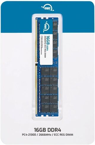 OWC 64GB DDR4 2666MHz PC4-21300 CL19 2RX4 ECC مسجل RDIMM 1.2V 288-pin ترقية ذاكرة الوصول العشوائي للخادم in Kuwait