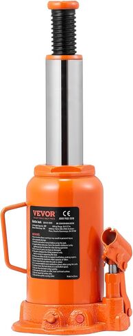 VEVOR Air Hydraulic Bottle Jack, 20 Ton/40000 LBS All Welded Bottle Jack, 10.4-19.7 inch Lifting Range, Manual Handle and Air Pump, for Car, Pickup, Truck, RV, Auto Repair, Industrial Engineering in Saudi Arabia
