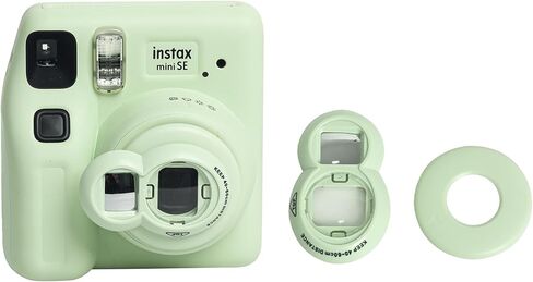 Selfie Mirror for Instax Mini SE/Mini 7+, Self-Portrait Selfie Mirror Close Up Lens Accessories Compatible with Fujifilm Instax Mini SE/7+/7s/9/8+/8 Instant Cameras - Pink in Kuwait