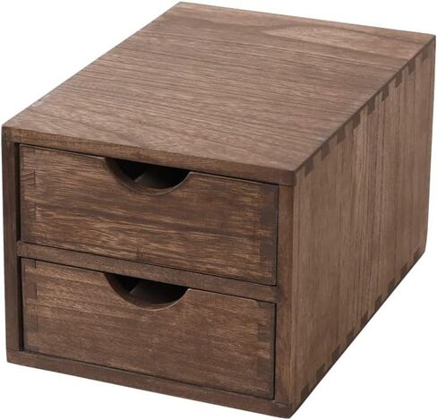 Coffee Pod Holders 1-Layer 1-Drawer Dark Brown (CF1D1C-DK) in Saudi Arabia