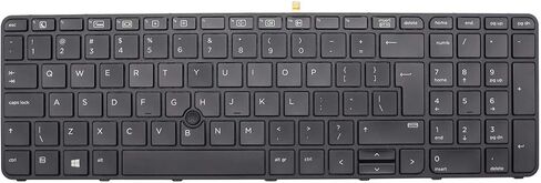 لوحة مفاتيح كمبيوتر محمول بديلة جديدة بإضاءة خلفية متوافقة مع HP Probook 650 G2 G3 G655 G2 G3 US 841136-001 827028-001 841145-001 841137-001 in Saudi Arabia
