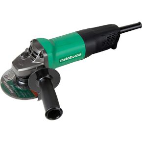 Metabo HPT 4-1/2-Inch Angle Grinder | Non-locking Paddle Switch | 7.9 Amp | Smallest Grip Circumference in its Class | 900W Input Motor | Lightweight | Dual-position Handle (G12SQ2)