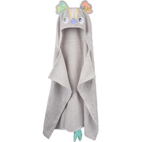 Playgro Fauna Friends Koala Hooded Towel for Kids - Plush 100% Cotton Baby Bath Towel with Koala Hood - Soft, Absorbent, and Imaginative - Ideal Baby Towel for Newborns, Toddlers, and Kids