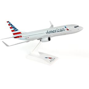 Daron Skymarks American 737-800 New Livery Model Kit (1/130 مقياس)، أبيض، للجنسين in Saudi Arabia