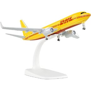 1:300 Scale DHL Airlines 737 Airplane Models Alloy Diecast Airplane Model