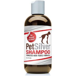 شامبو بيت سيلفر للكلاب يخفف حكة الجلد، البشرة الحساسة، يساعد في علاج الحساسية والحكة، غسول للقطط والكلاب، مصنوع من الفضة المخلبة، ورائحة الفانيليا والبرتقال، صنع في الولايات المتحدة الأمريكية، 8 أونصة. in Kuwait