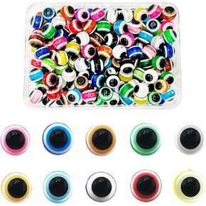 200/400Pcs Multicolor Fishing Beads Assortment Kit 5mm 6mm 8mm Fishing Rigs Beads Mixed Color Round Plastic Fishing Line Beads Baits