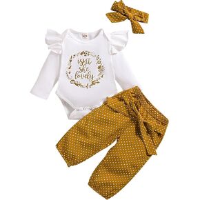 الوليد طفلة الملابس الزي الرضع طفل كشكش رومبير + السراويل + عقال 3 قطعة وتتسابق مجموعة 0-18 أشهر in Kuwait