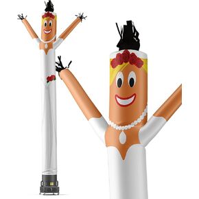 LookOurWay Air Dancers Wacky Waving Inflatable Tube Man Set - 20 Feet Tall Inflatable Dancing Man with Blower for Business Advertising - Mascot Character Animal Themed - Eagle
