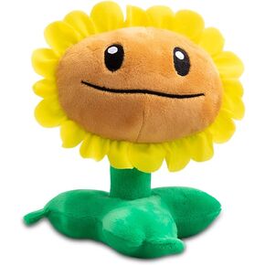 Maikerry 1 PC Plants Plush Toy PVZ Stuffed Figure Doll Sunflower Plush New for Children, Great Gifts for Kids and Fans