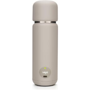 Personal Blender Powder-Powered Blending System | No Shaking | No Clumps | No Prep | Easy One-Button Design | USB Rechargeable Blender | Grey