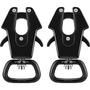 Reginary 2 Pcs Frog Clip Dog Leash Clip 360 Degree Swivel Clip Heavy Duty Quick Release Clip Metal Dog Leash Buckle Dog Leash Clasp Dog Chain Buckle for Linking Pet Collar and Pet Supplies