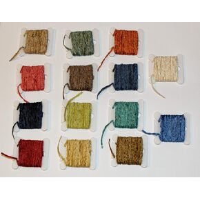 Fly Tying Chenille Sea & Stream - New Material - Fine Flat Rayon Chenille for thinner Bodies! Woolly Bugger Woolies Crappie Pink Red Blue