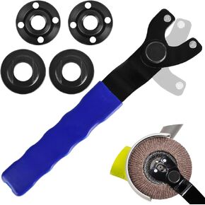 5-Pack Adjustable Angle Grinder Wrench and Grinder Flange Nut Universal Adjustable Angle Grinder Wrench Angle Grinder Nut and Pin Spanner Compatible with Dewalt Grinder or other Grinders