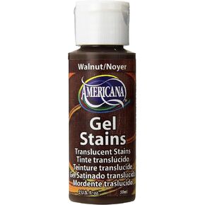 DecoArt Americana Acrylic Gel Stains Paint, 2-Ounce, Walnut