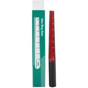 Ring Mandrel Stick Sizer, Practical Ring Screening Bar Finger Sizing Measuring Stick Wax Finger Stick Ruler Jewelry Size Mandrel Tool Wax Carving Ring Mandrel Jewelers Casting
