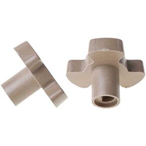 2Pcs 17mm Microwave Oven Turntable Roller Guide Support Coupler Tray Shaft New