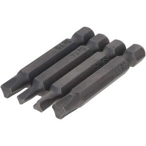 Utoolmart Y Shape Screwdriver Bits, Y4+Y5+Y6+Y8 Magnetic Y Shape Head Magnetic Screw Driver Bit, with 1/4 Inch Hex Shank, 50mm Length S2 Steel Screw Driver Kit Tools, for Repair Work, 1 Set