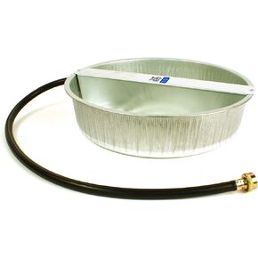 LITTLE GIANT Automatic Pet Waterer - Pet Lodge - Steel Ever Full Pet Bowl, 13 Quart (Item No. PW13)