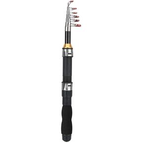 Mini Sea Fishing Rod Ice Fishing Short Pole Saltwater Telescopic Fishing Rod Stick (1.5M)