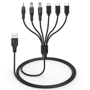 Charger for Bousnic Dog Shock Collar, 6-in-1 Training Collar USB Charging Cable, 3.3 ft
