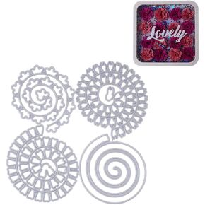 Scrapbooking Die-Cuts, Eternity Plant Cutting Dies, Metal Cutting Dies for Crafts, Suitable for Party, Wedding, Holiday