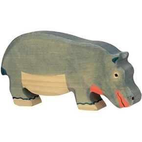Hippo Eating Toy Figure