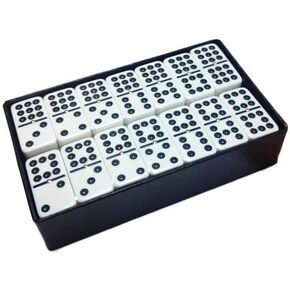 MARION Domino Double 9 White Extra Jumbo Tournament Size