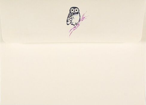 Owl Portrait Note Cards (Stationery, Boxed Cards) in Saudi Arabia