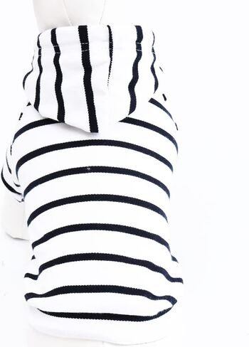 Hozz Rose Red Dog Hoodie Winter Dog Sweatshirt with Leash Hole and Pocket Warm Dog Clothes for Buffalo Plaid Small Dog Sweater Chihuahua Coat Clothing Puppy Custume S Small (Pack of 1) in Kuwait