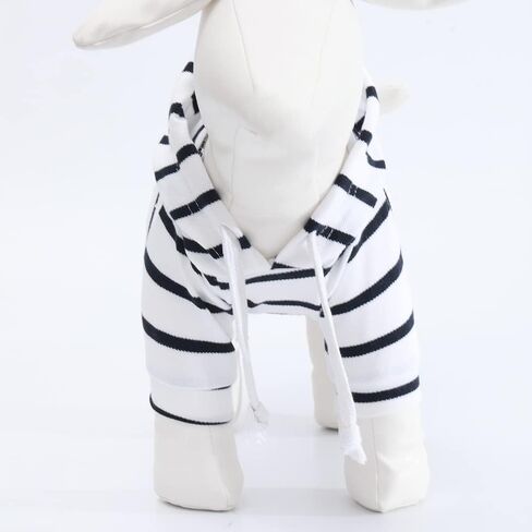 Hozz Rose Red Dog Hoodie Winter Dog Sweatshirt with Leash Hole and Pocket Warm Dog Clothes for Buffalo Plaid Small Dog Sweater Chihuahua Coat Clothing Puppy Custume S Small (Pack of 1) in Kuwait