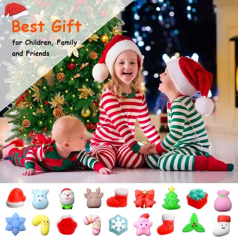 36 جهاز كمبيوتر شخصي عيد الميلاد السكويشات اللعب Kawaii لطيف اسفنجي الإجهاد المخلص القلق اللعب عيد الميلاد لعب لحفلة عيد الميلاد تفضل تخزين الهدايا الهدايا جودي حقيبة حشو الهدايا in Kuwait