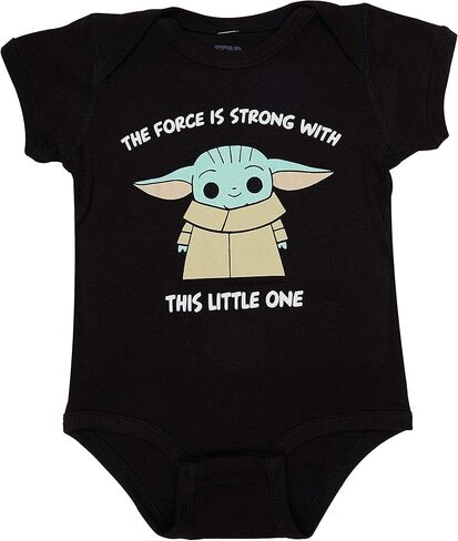 طقم ملابس للأطفال الرضع من Star Wars Baby Yoda مكون من ثلاث قطع in Saudi Arabia