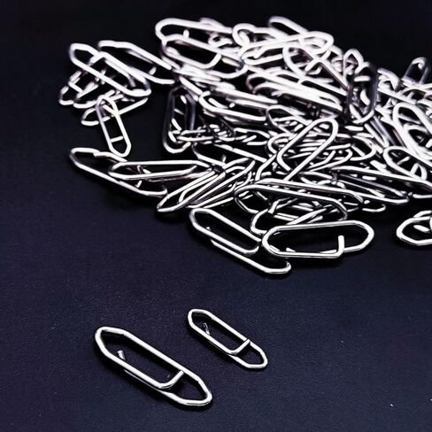 80 قطعة من مشابك الصيد المصنوعة من الفولاذ المقاوم للصدأ بقوة مشبك سريع وسرعة التغيير السريع، مشبك سرعة من الفولاذ المقاوم للصدأ عالي القوة لطعم الصيد والتغيير السريع in Kuwait