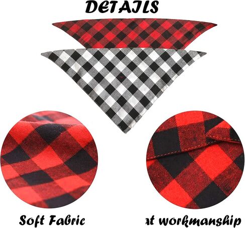 Realeaf Dog Bandanas 2 Pack، منقوشة الحيوانات الأليفة الأوشحة عكسها متقلب منديل كلاسيكي مثلث الكلب المرايل زي اكسسوارات الديكور للكلاب الكبيرة الحيوانات الأليفة in Kuwait