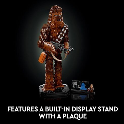 LEGO Star Wars Chewbacca 75371 حرب النجوم القابلة للبناء للبالغين، هذا البناء والعرض Chewbacca هو هدية ممتعة لحرب النجوم للمراهقين والبالغين أو أي من محبي ثلاثية حرب النجوم الأصلية in Saudi Arabia