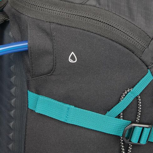 High Sierra Pathway 2.0 Backpack with Hydration Storage Sleeve, for Hiking, Biking, Camping, Traveling, Black, 75L in Kuwait